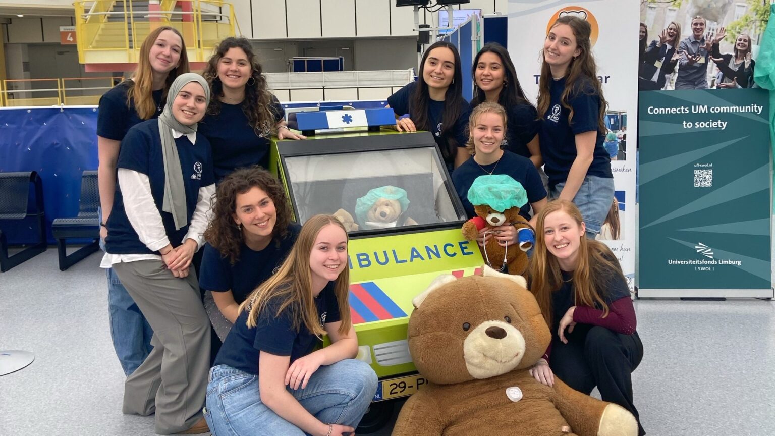 1000 zieke knuffels in het Teddy Bear Hospital