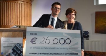 HersenStrijd Fonds kunstveiling haalt €26.000,- op