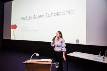 Studente Manon krijgt beurs
