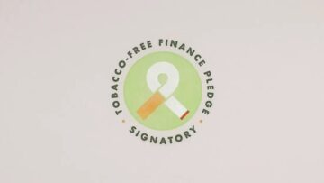 We have signed the Tobacco-Free Finance Pledge!