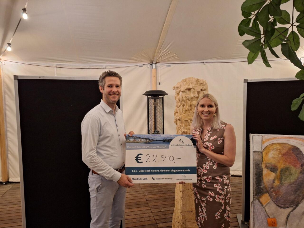 Kunstveiling: €22.000 voor Alzheimer onderzoek